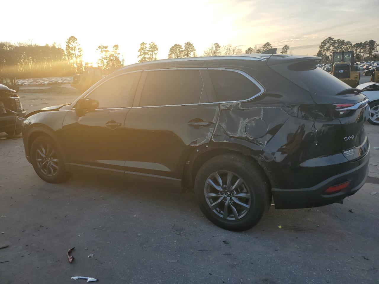 2021 Mazda CX-9 VIN JM3TCABYXM0515467 Copart auction photo, all over damage thumbnail 2