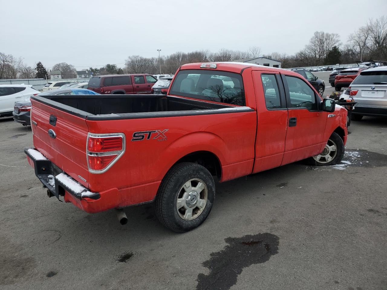 2014 Ford F-150 VIN 1FTFX1EF8EFC59266 Copart auction photo, front end / side damage thumbnail 3