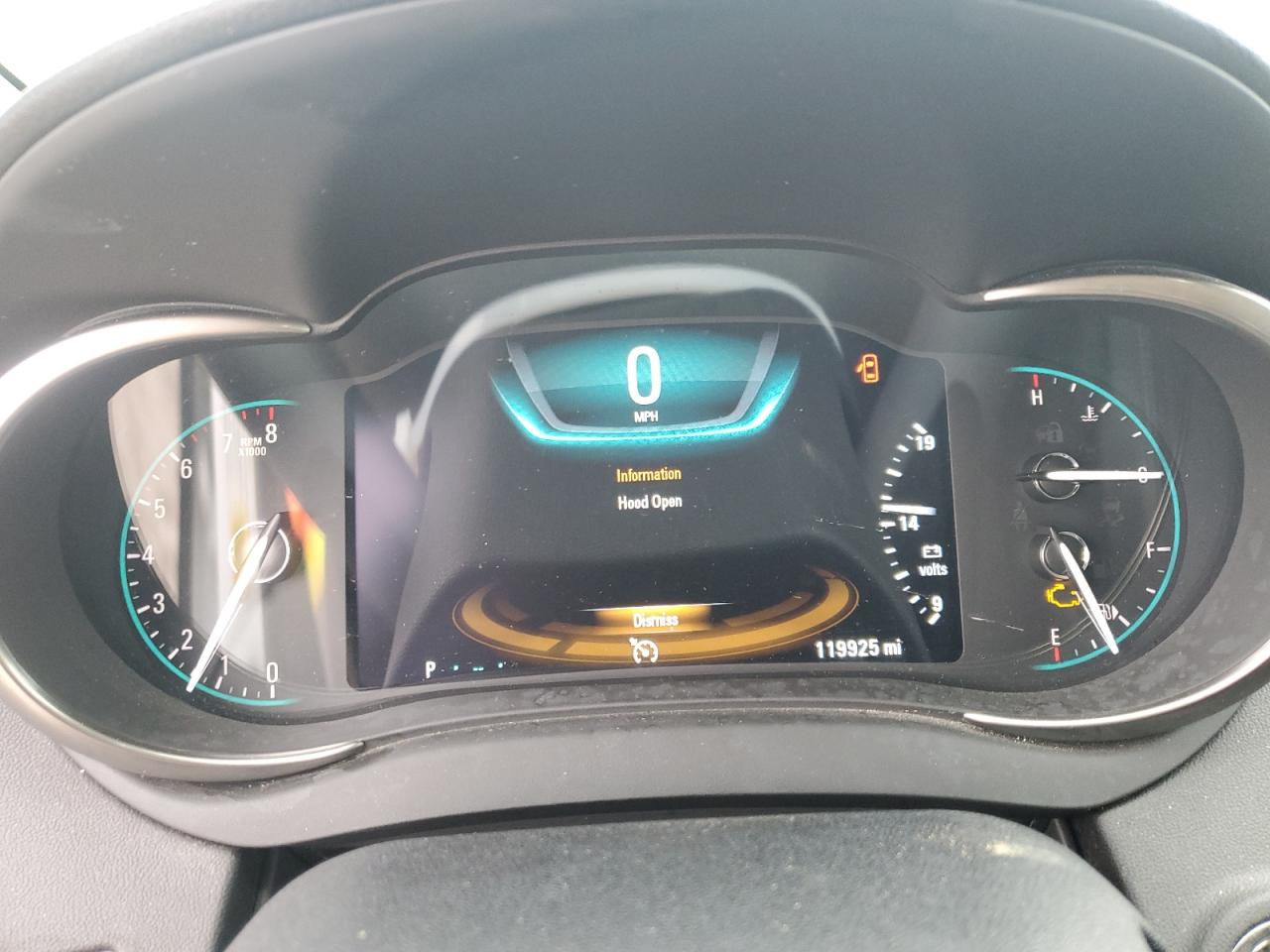 2014 Buick LaCrosse VIN 1G4GF5G37EF251866 Copart auction photo, front end / undercarriage damage thumbnail 9