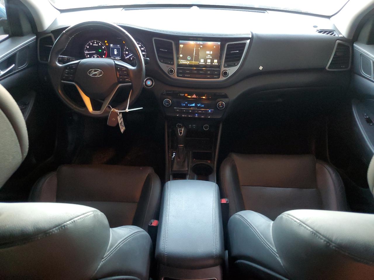 2017 Hyundai Tucson VIN KM8J33A42HU411706 Copart auction photo, rear end damage thumbnail 8