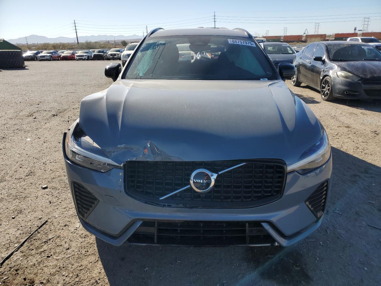 2022 Volvo XC60 VIN YV4L12RM3N1053902 Copart auction photo, rear end / front end damage thumbnail 5