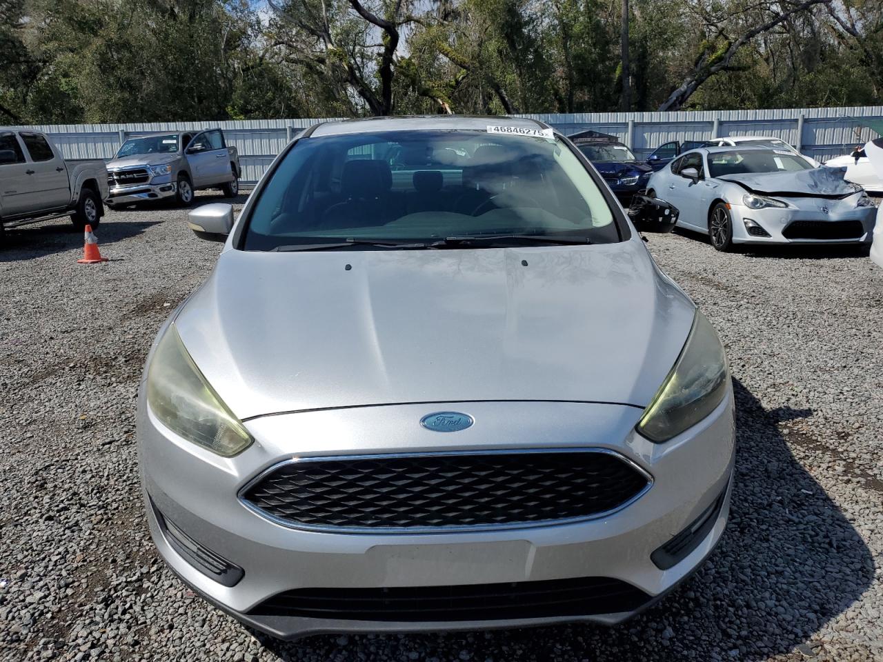 2015 Ford Focus VIN 1FADP3F2XFL267781 Copart auction photo, side damage thumbnail 5