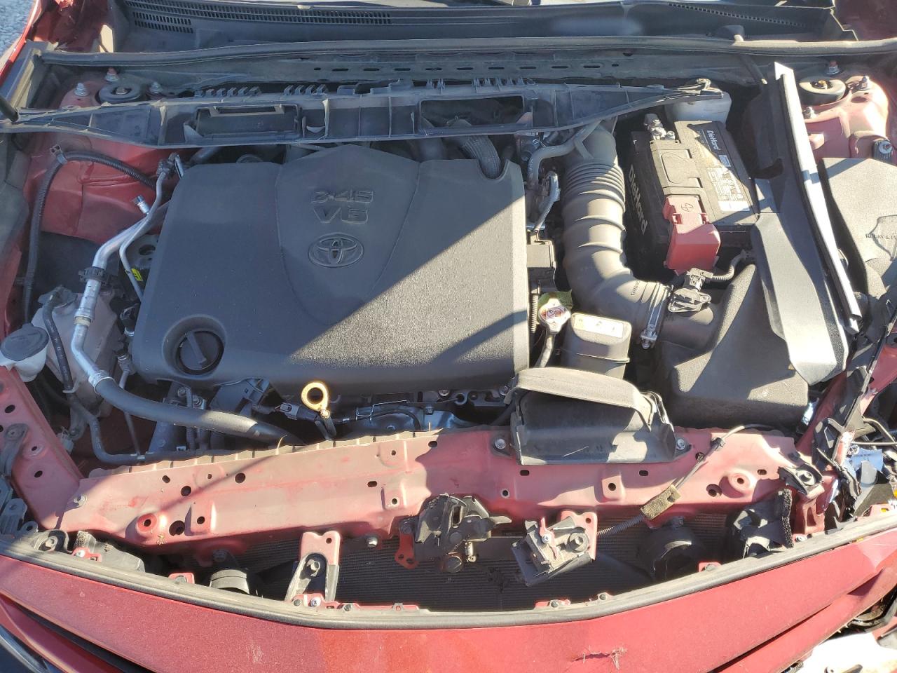 2020 Toyota Camry VIN 4T1NZ1AK3LU043127 Copart auction photo, front end damage thumbnail 11