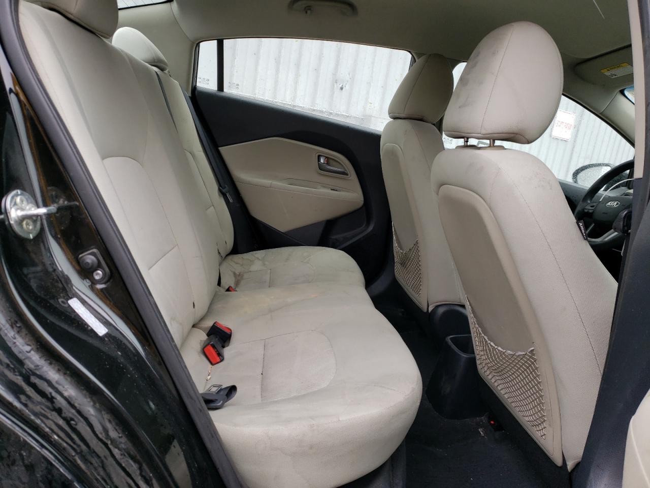 2013 KIA Rio VIN KNADM4A39D6250827 Copart auction photo, front end damage thumbnail 11