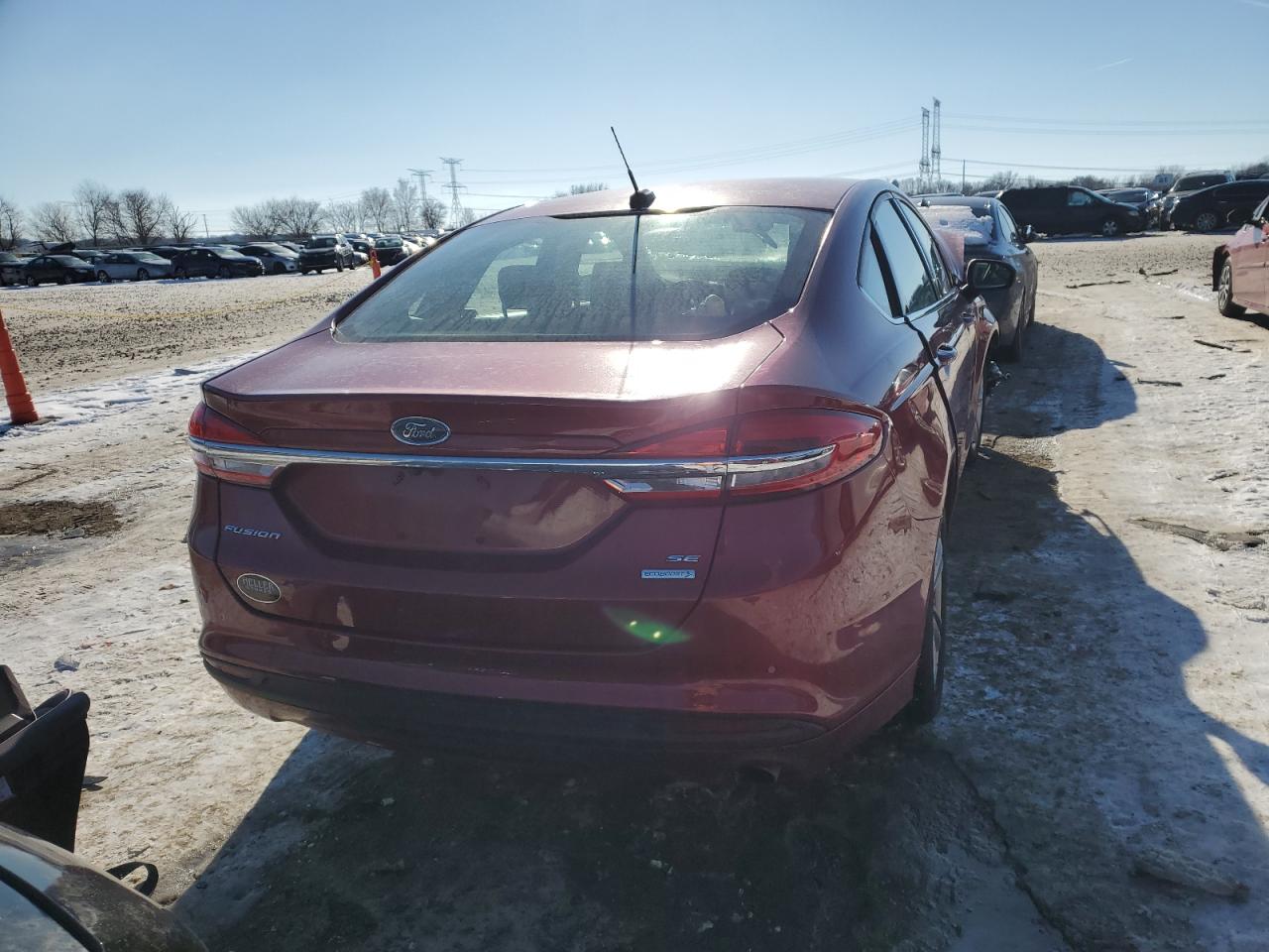 2018 Ford Fusion VIN 3FA6P0HD9JR238904 Copart auction photo, front end damage thumbnail 6
