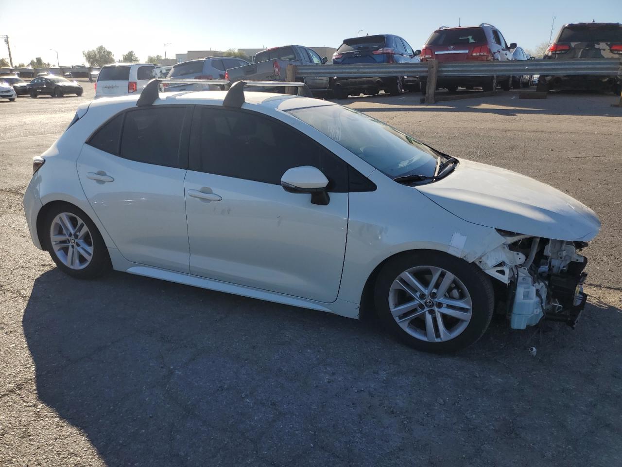2020 Toyota Corolla VIN JTND4RBE7L3092936 Copart auction photo, front end damage thumbnail 4