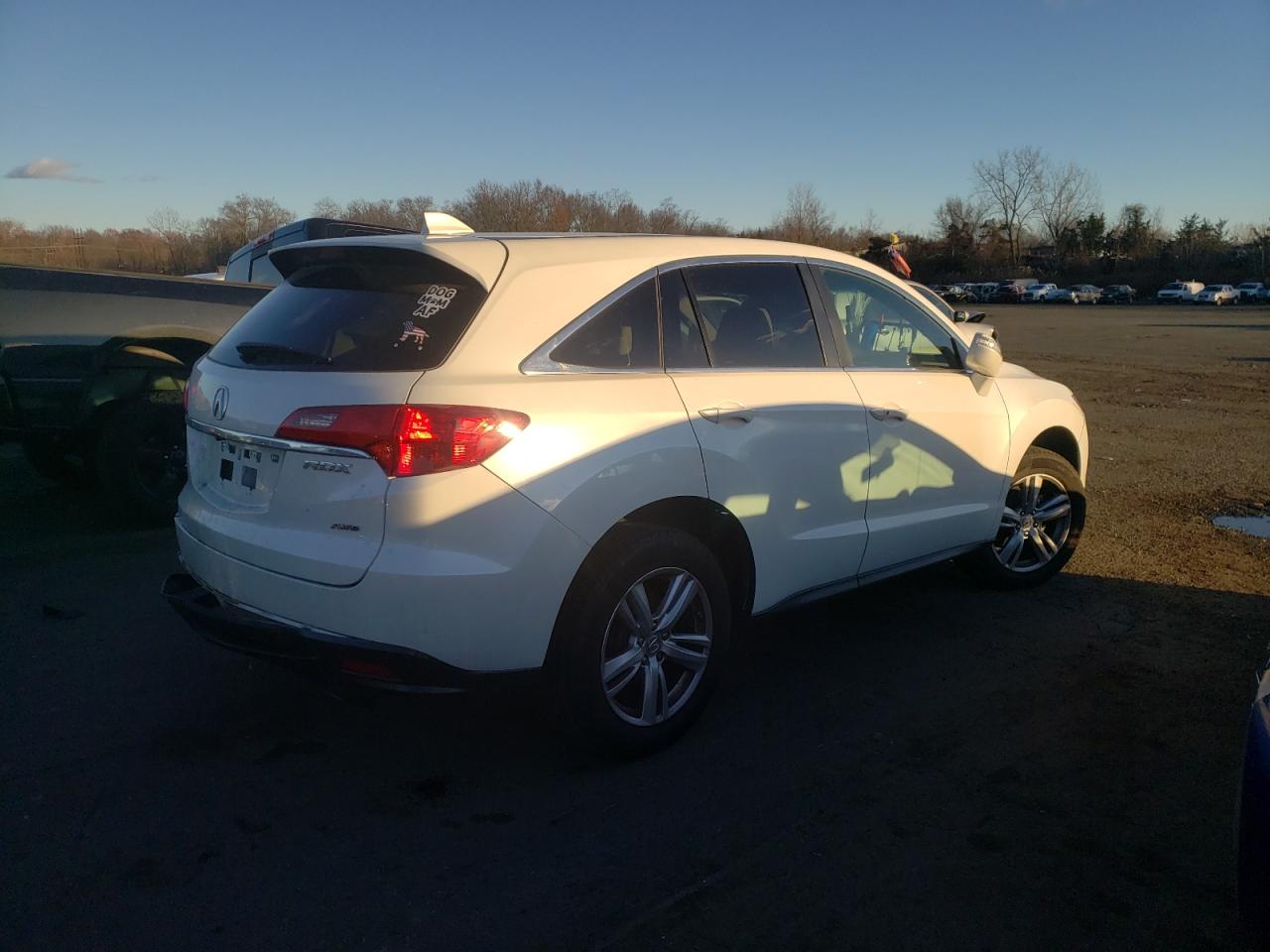 2015 Acura RDX VIN 5J8TB4H56FL029168 Copart auction photo, rear end damage thumbnail 3