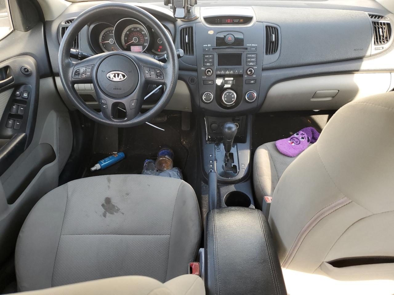 2010 KIA Forte VIN KNAFU4A24A5183281 Copart auction photo, front end / rear end damage thumbnail 8