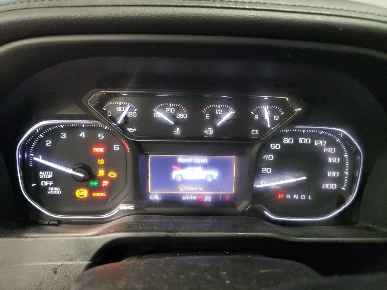 2020 GMC Sierra VIN 1GTR9BEDXLZ280563 Copart auction photo, front end damage thumbnail 9