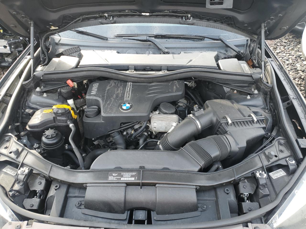 2014 BMW X1 VIN WBAVL1C5XEVY14142 Copart auction photo, front end damage thumbnail 11