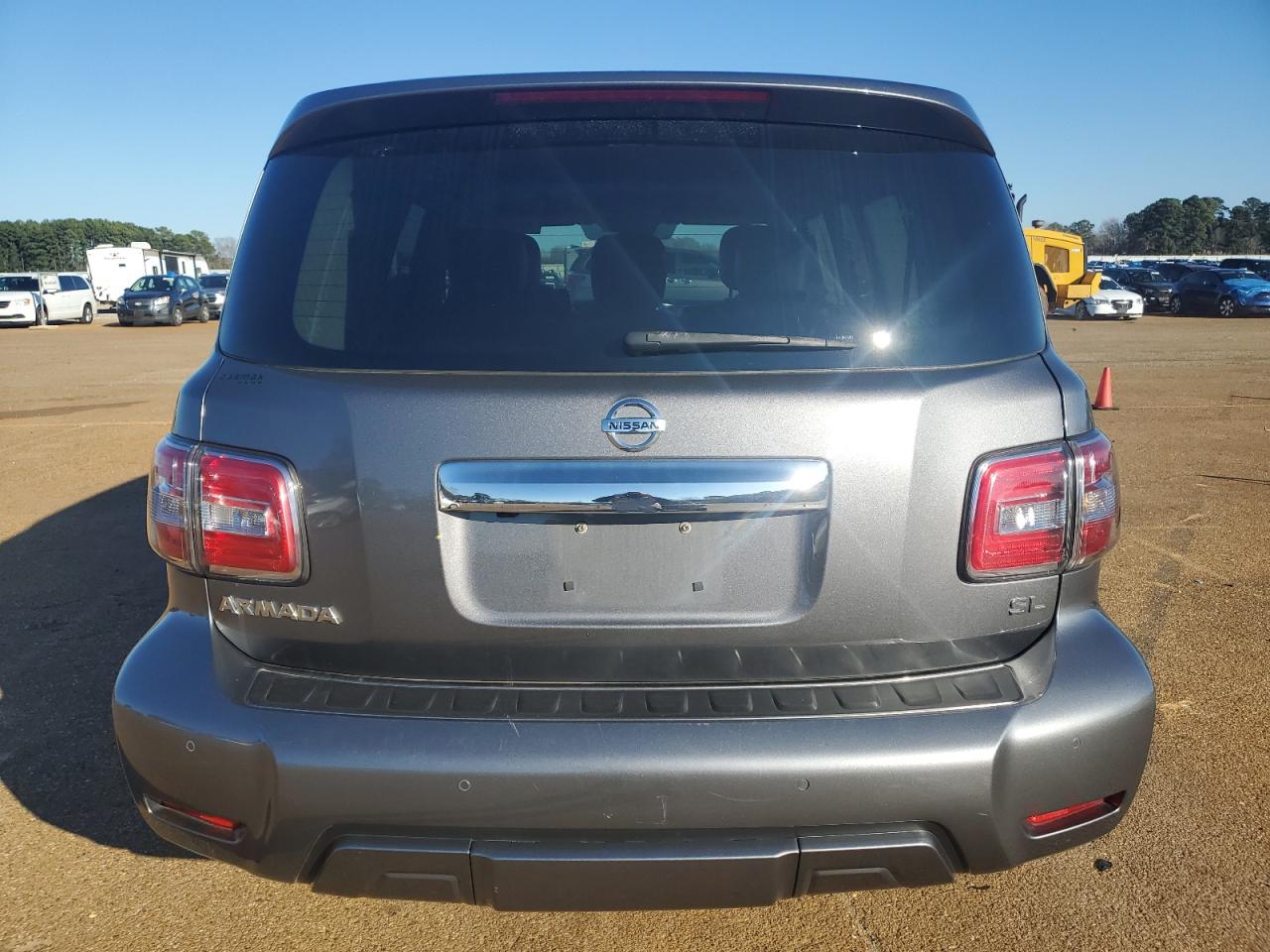 2019 Nissan Armada VIN JN8AY2ND9KX009332 Copart auction photo, front end damage thumbnail 6