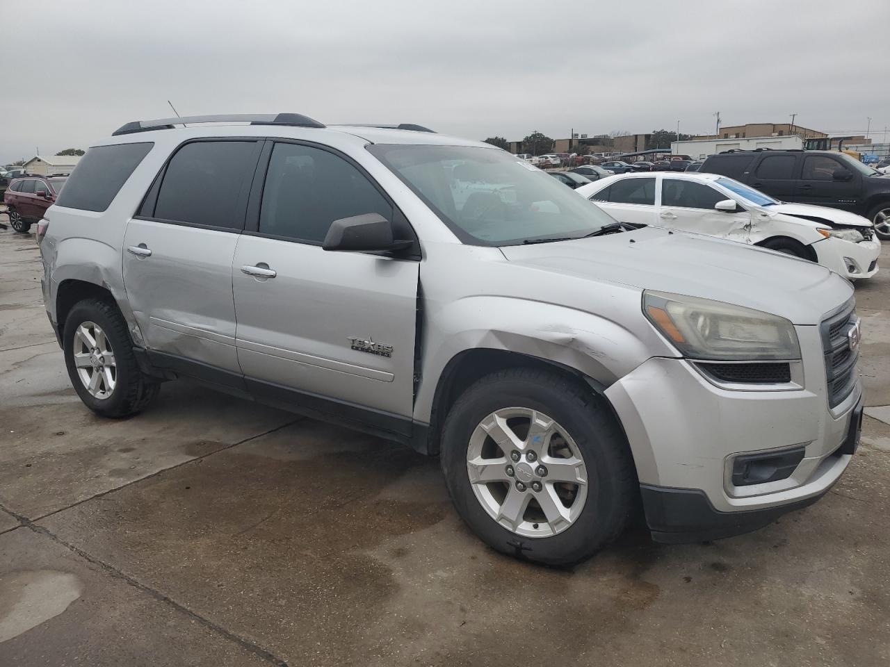 2015 GMC Acadia VIN 1GKKRNED8FJ171612 Copart auction photo, side damage thumbnail 4