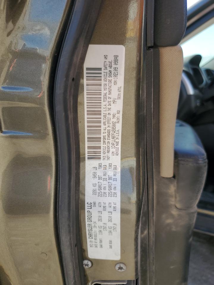 2015 Jeep Grand Cherokee VIN 1C4PJLAB7FW585002 Copart auction photo, front end / undercarriage damage thumbnail 13