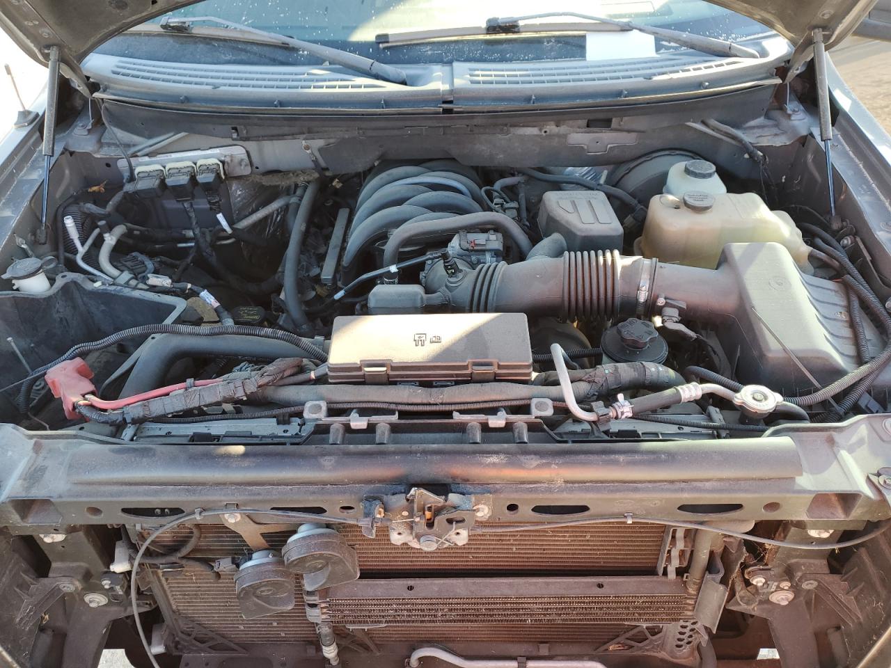 2010 Ford F-150 VIN 1FTEW1C84AKA60171 Copart auction photo, rear end damage thumbnail 11