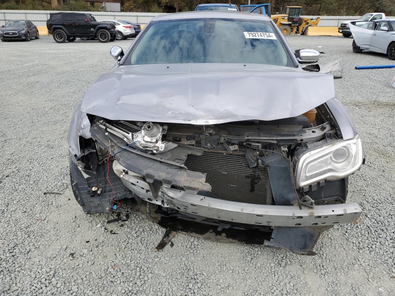 2016 Chrysler 300 VIN 2C3CCAEGXGH328634 Copart auction photo, front end / undercarriage damage thumbnail 5