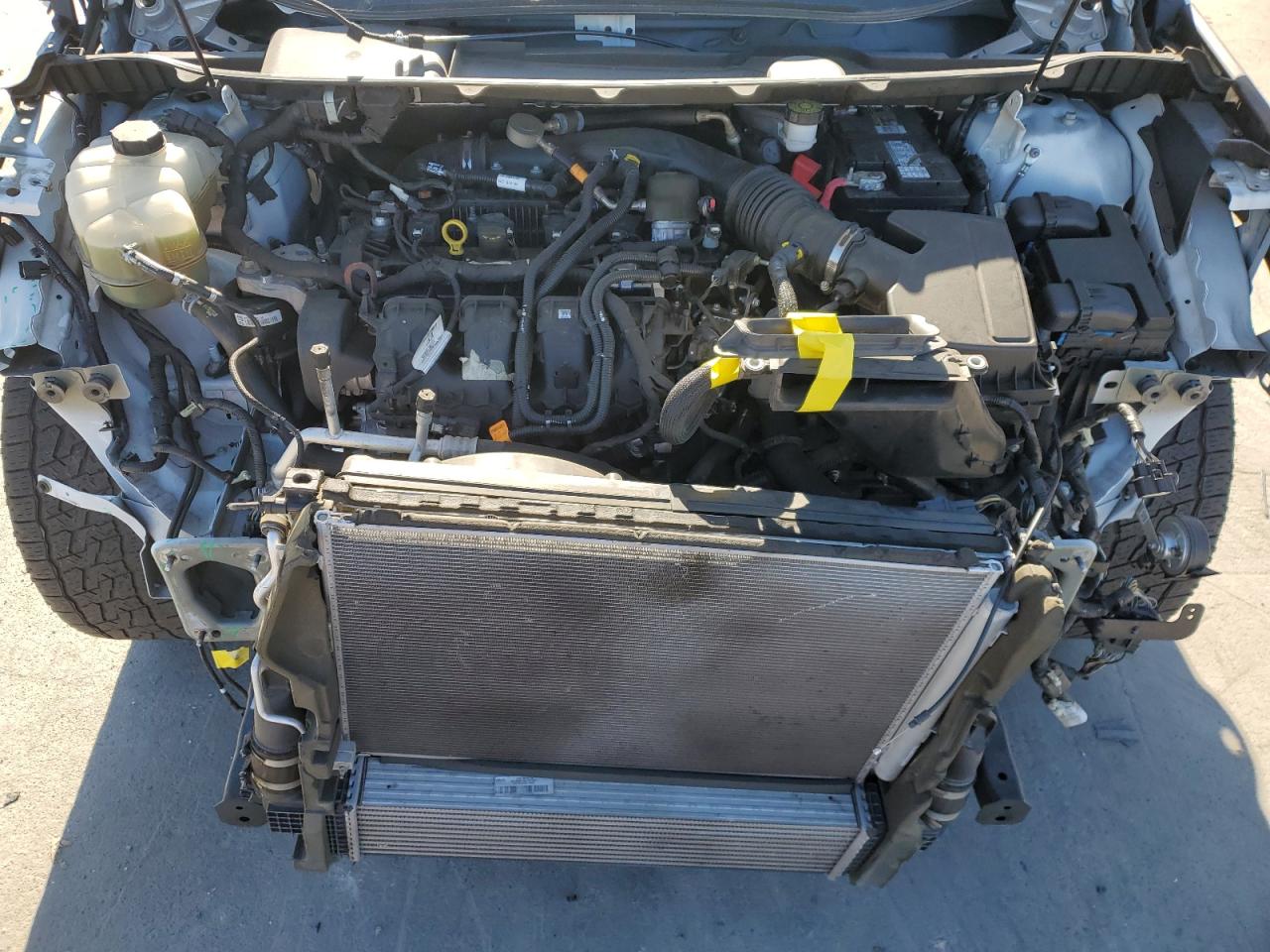 2020 Ford Edge VIN 2FMPK3J98LBA13777 Copart auction photo, front end damage thumbnail 11