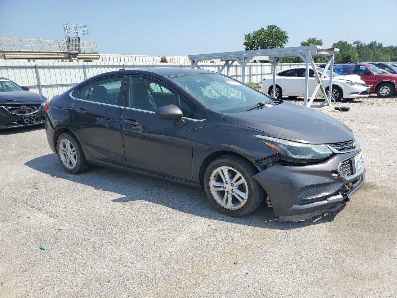 2017 Chevrolet Cruze VIN 1G1BE5SM2H7246891 Copart auction photo, front end damage thumbnail 4