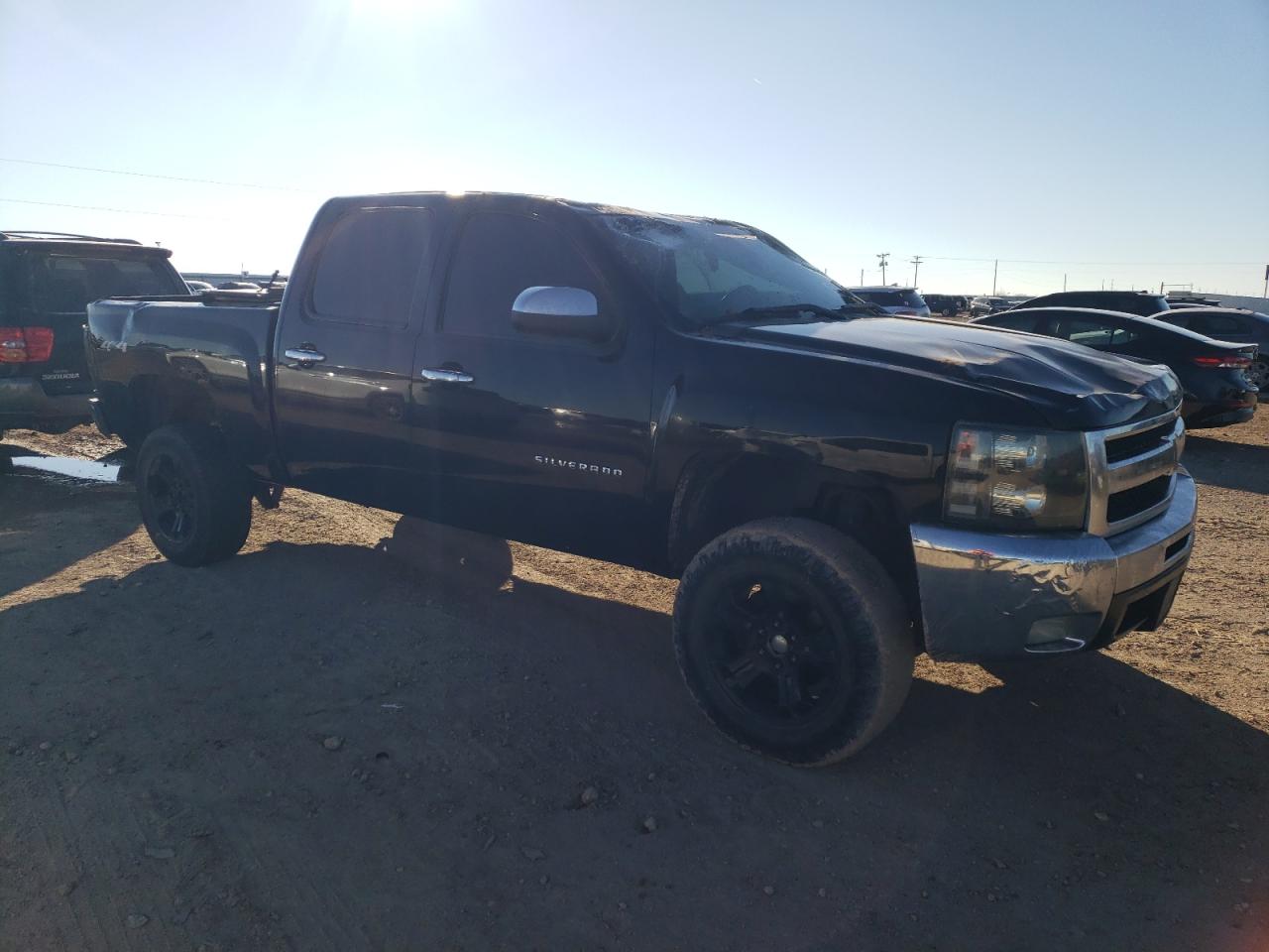 2012 Chevrolet Silverado VIN 3GCPKSE72CG228222 Copart auction photo, all over damage thumbnail 4