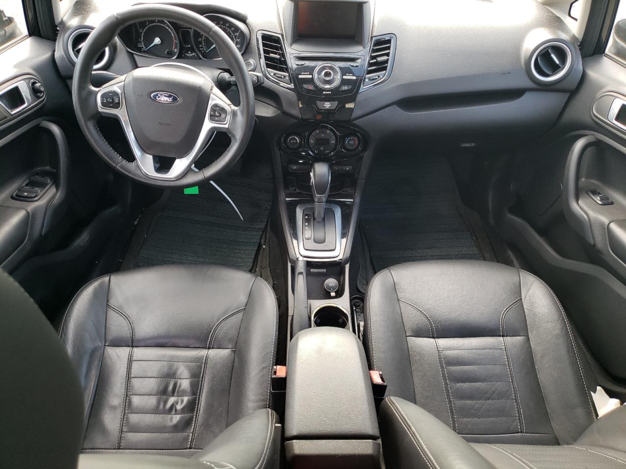 2014 Ford Fiesta VIN 3FADP4CJXEM206901 Copart auction photo, all over damage thumbnail 8