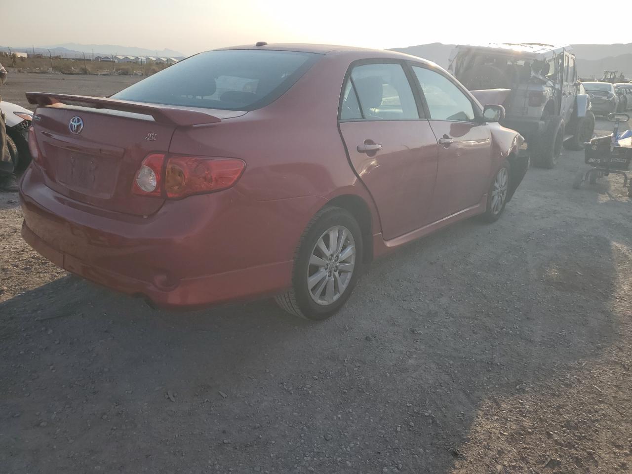 2010 Toyota Corolla VIN 2T1BU4EE9AC456496 Copart auction photo, front end damage thumbnail 3