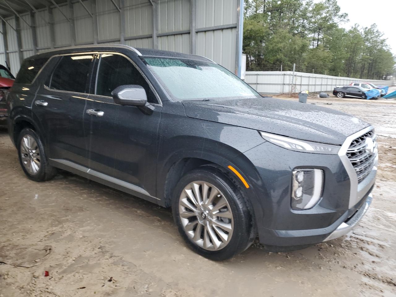 2020 Hyundai Palisade VIN KM8R54HE1LU071037 Copart auction photo, rear end damage thumbnail 4