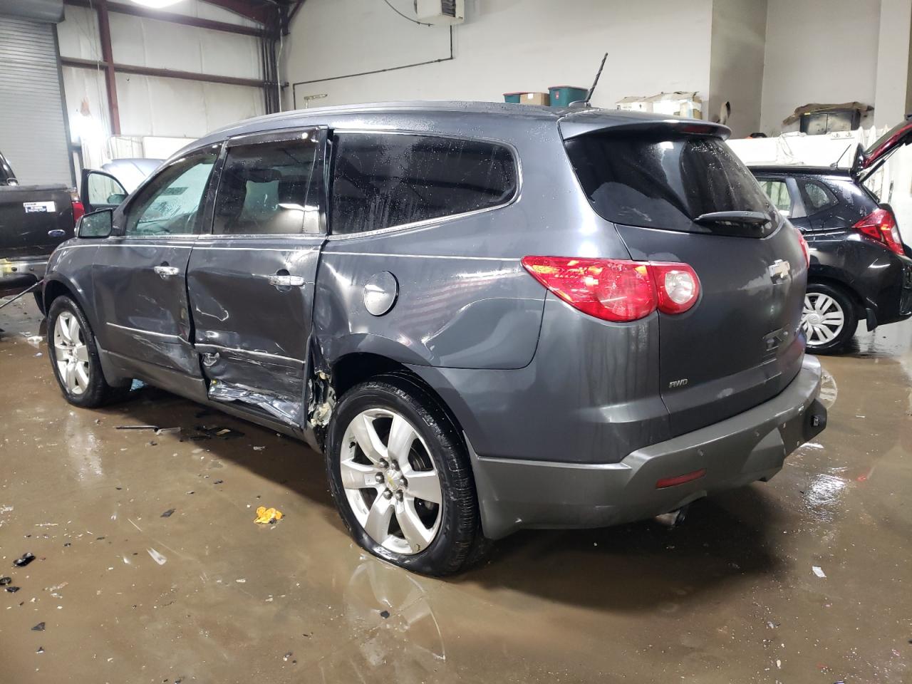 2012 Chevrolet Traverse VIN 1GNKVLED8CJ248347 Copart auction photo, side damage thumbnail 2