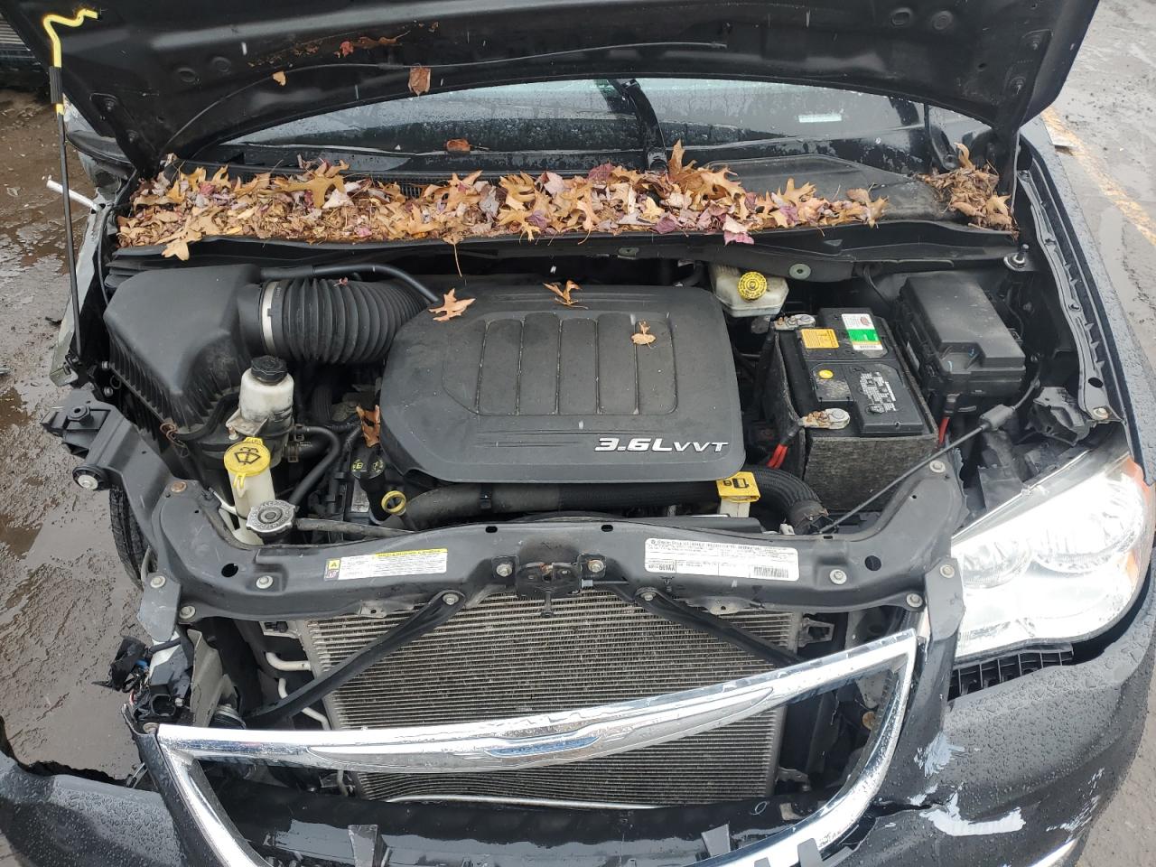 2012 Chrysler Town & Country VIN 2C4RC1CG0CR413706 Copart auction photo, all over damage thumbnail 13