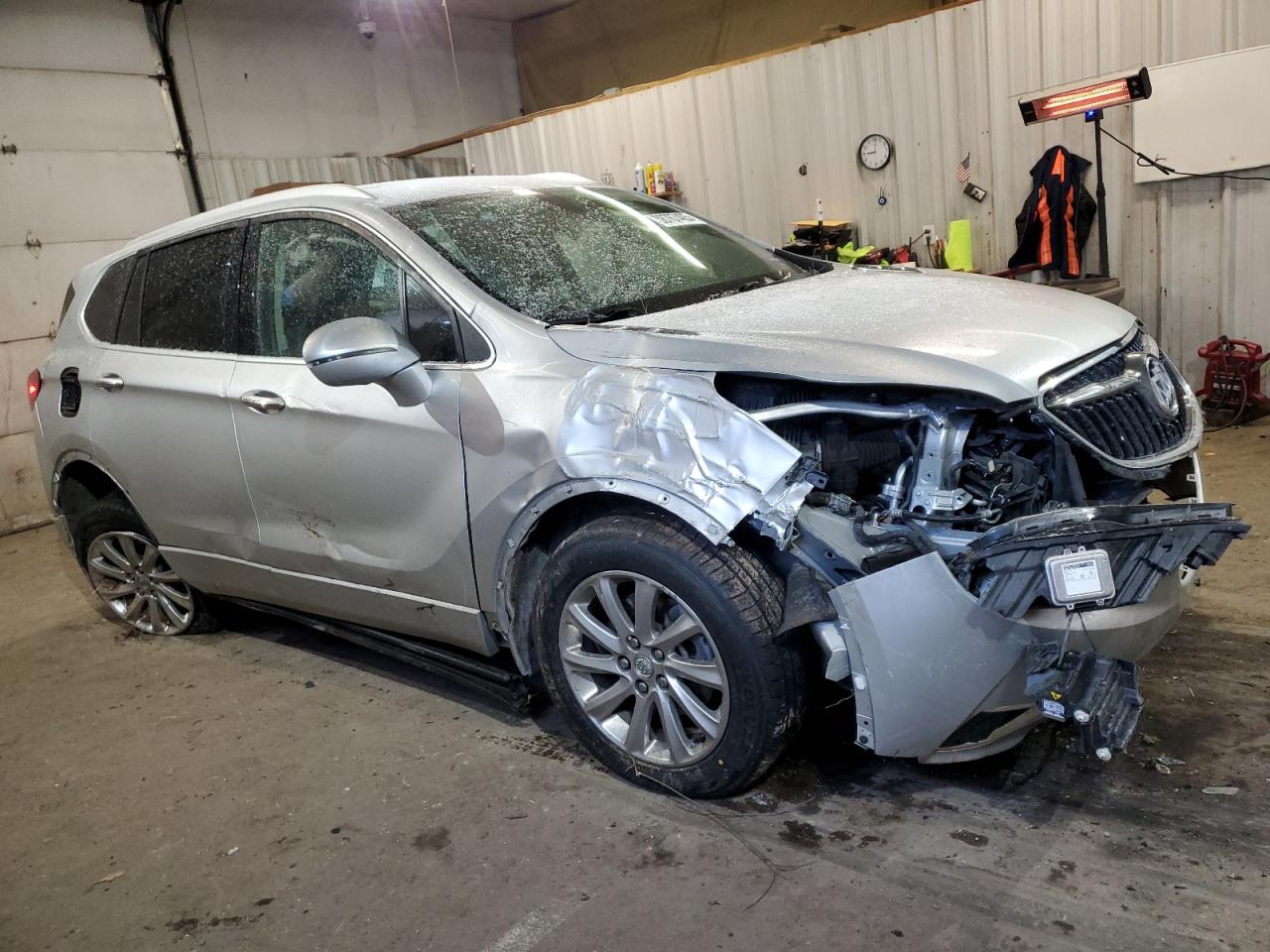 2019 Buick Envision VIN LRBFX2SA0KD025837 Copart auction photo, all over damage thumbnail 4
