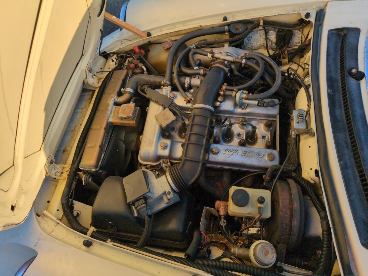 1982 Alfa Romeo Giulia VIN ZARBA5414C1014655 Copart auction photo, water/flood damage thumbnail 11