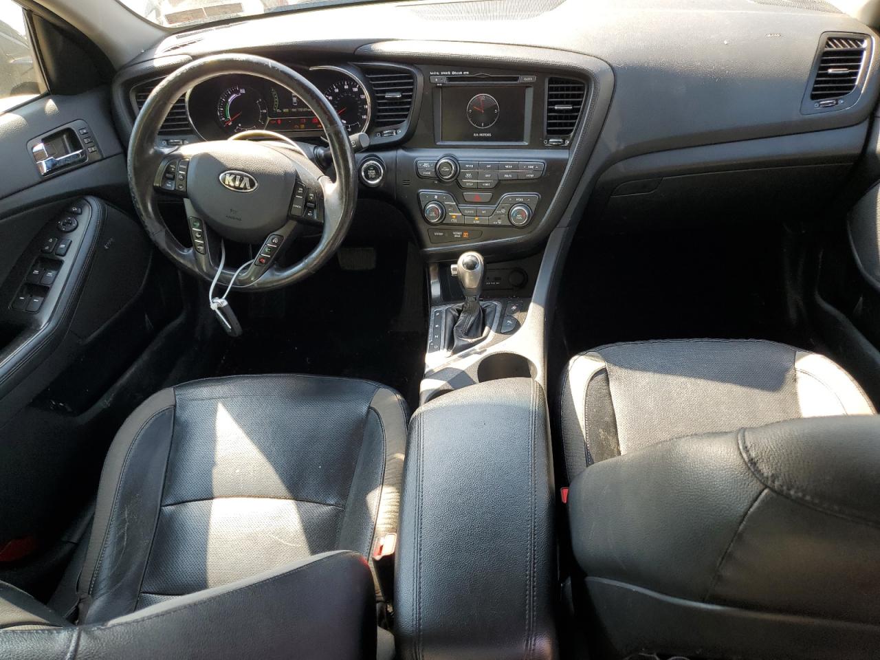 2013 KIA Optima VIN KNAGM4ADXD5053158 Copart auction photo, front end damage thumbnail 8