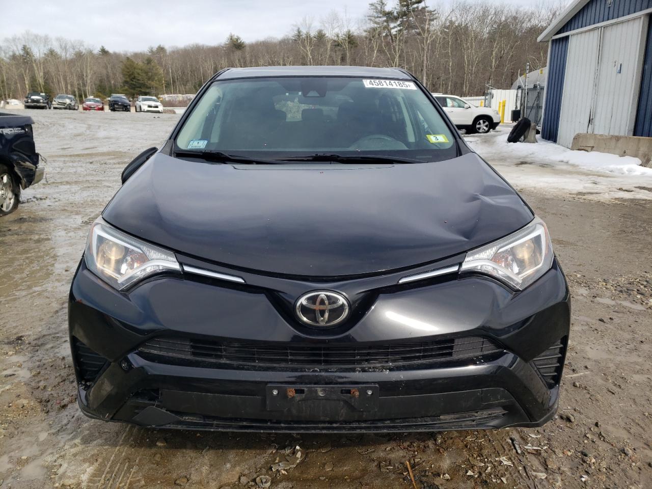 2018 Toyota RAV 4 VIN 2T3BFREV2JW717853 Copart auction photo, top/roof / front end damage thumbnail 5