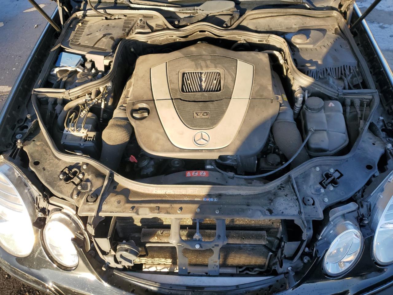 2007 Mercedes-Benz E-klasse VIN WDBUF87X47B174250 Copart auction photo, side / front end damage thumbnail 11