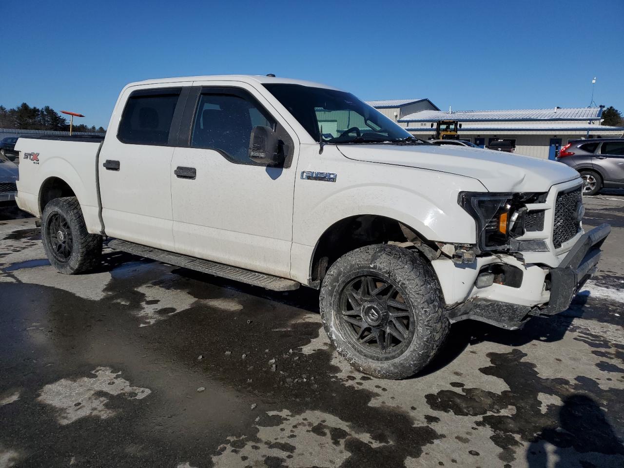 2018 Ford F-150 VIN 1FTEW1EP0JFB47109 Copart auction photo, front end / rear end damage thumbnail 4