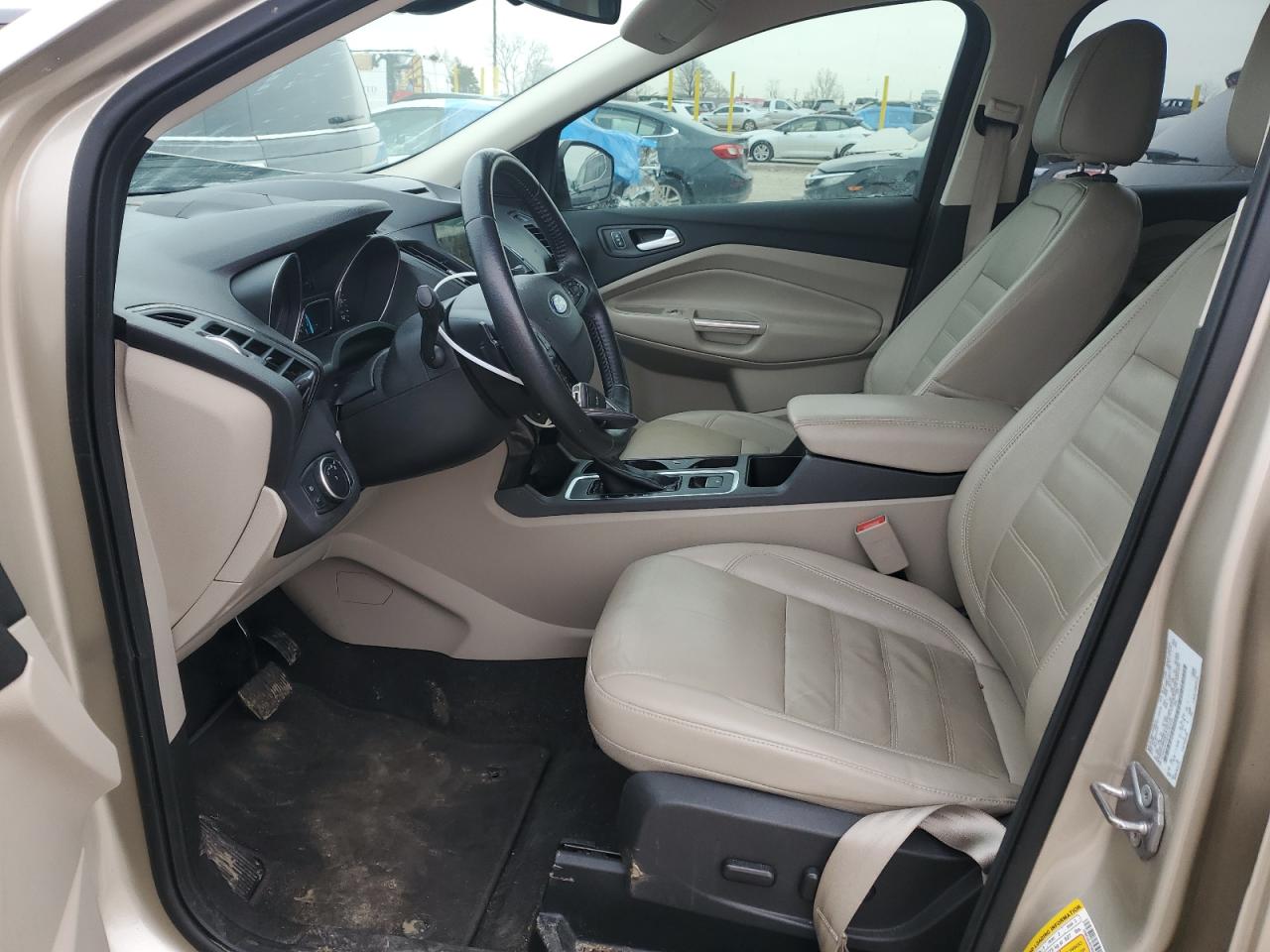2017 Ford Escape VIN 1FMCU0JD2HUC93029 Copart auction photo, front end / mechanical damage thumbnail 7