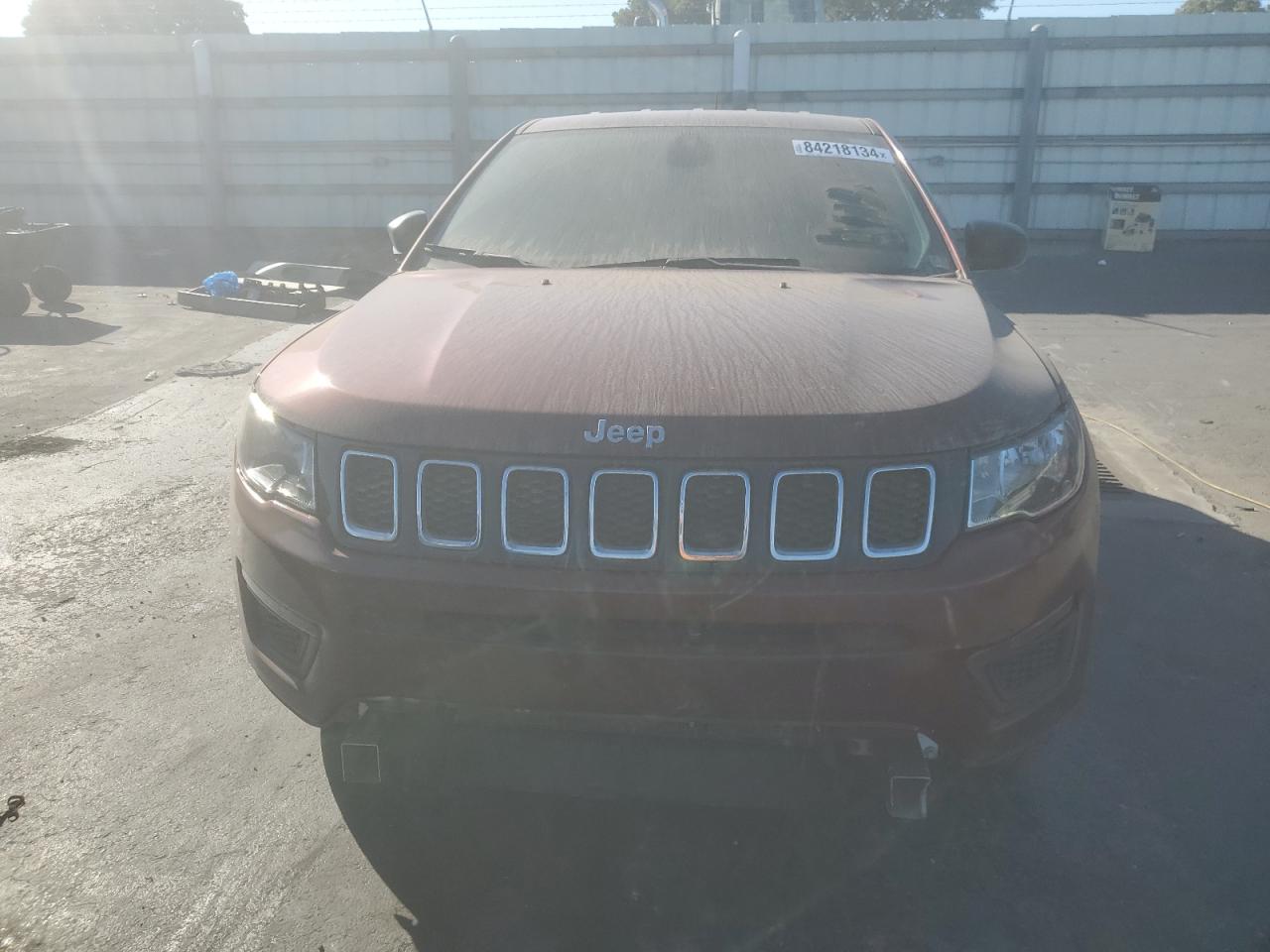 2021 Jeep Compass VIN 3C4NJCABXMT574022 Copart auction photo, water/flood damage thumbnail 5