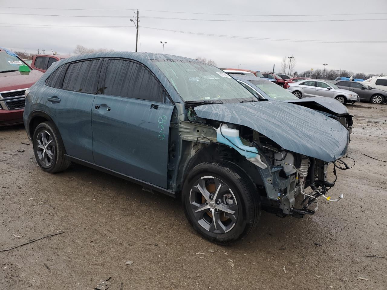 2024 Honda HR-V VIN 3CZRZ2H72RM776788 Copart auction photo, front end / mechanical damage thumbnail 4