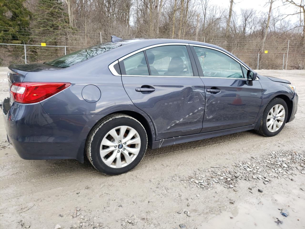 2017 Subaru Legacy VIN 4S3BNAC60H3021750 Copart auction photo, rear end / side damage thumbnail 3
