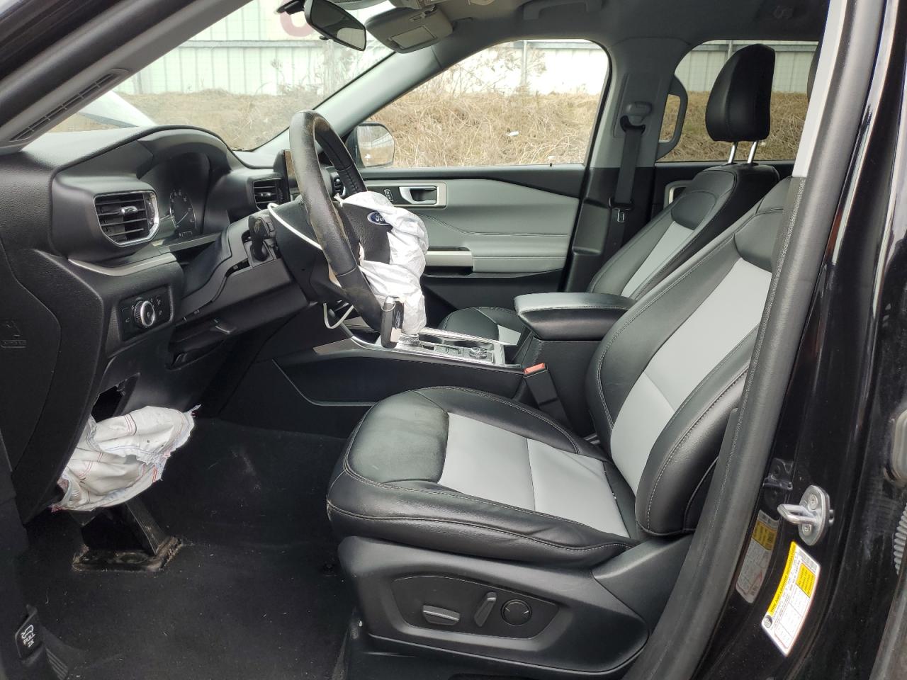 2023 Ford Explorer VIN 1FMSK8DH9PGB34505 Copart auction photo, front end / side damage thumbnail 7