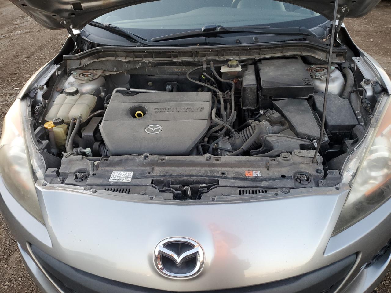 2013 Mazda 3 VIN JM1BL1TF5D1725504 Copart auction photo, rear end damage thumbnail 11