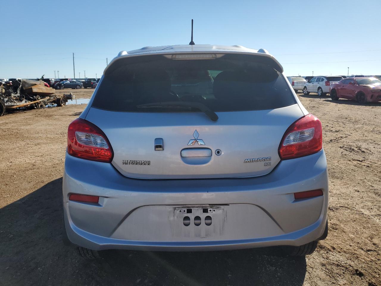 2017 Mitsubishi Mirage VIN ML32A4HJ5HH010985 Copart auction photo, front end / minor dent/scratches damage thumbnail 6