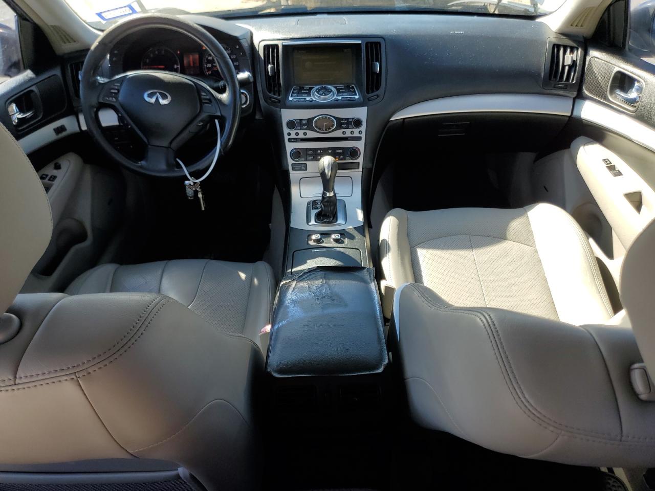 2009 Infiniti G VIN JNKCV61E49M303265 Copart auction photo, front end / minor dent/scratches damage thumbnail 8