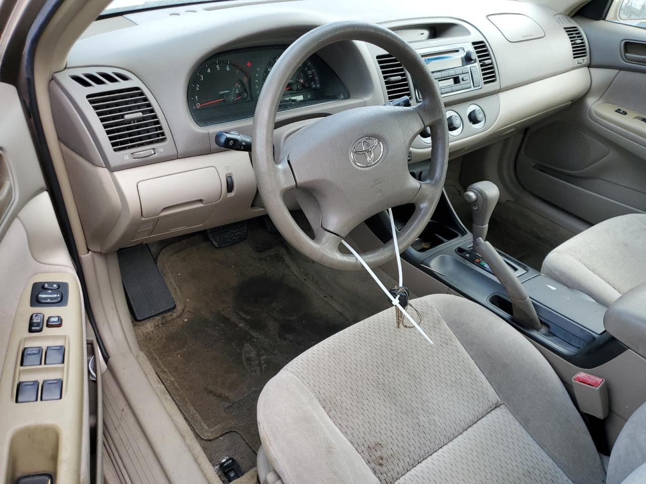 2003 Toyota Camry VIN 4T1BE32K73U129632 Copart auction photo, water/flood damage thumbnail 8