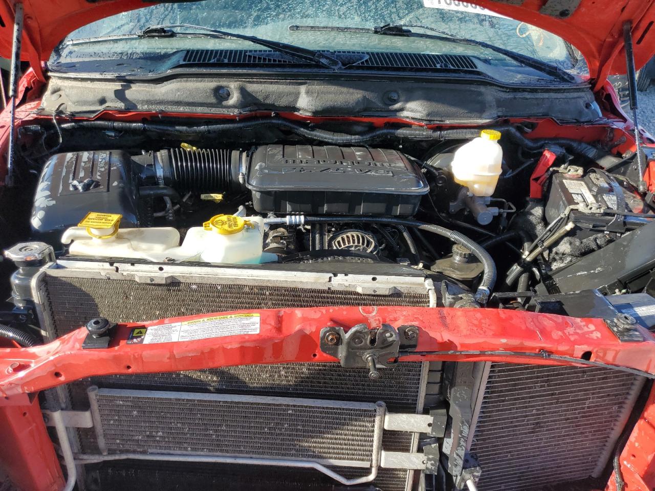 2007 Dodge RAM VIN 1D7HU18P97S185510 Copart auction photo, side / front end damage thumbnail 11