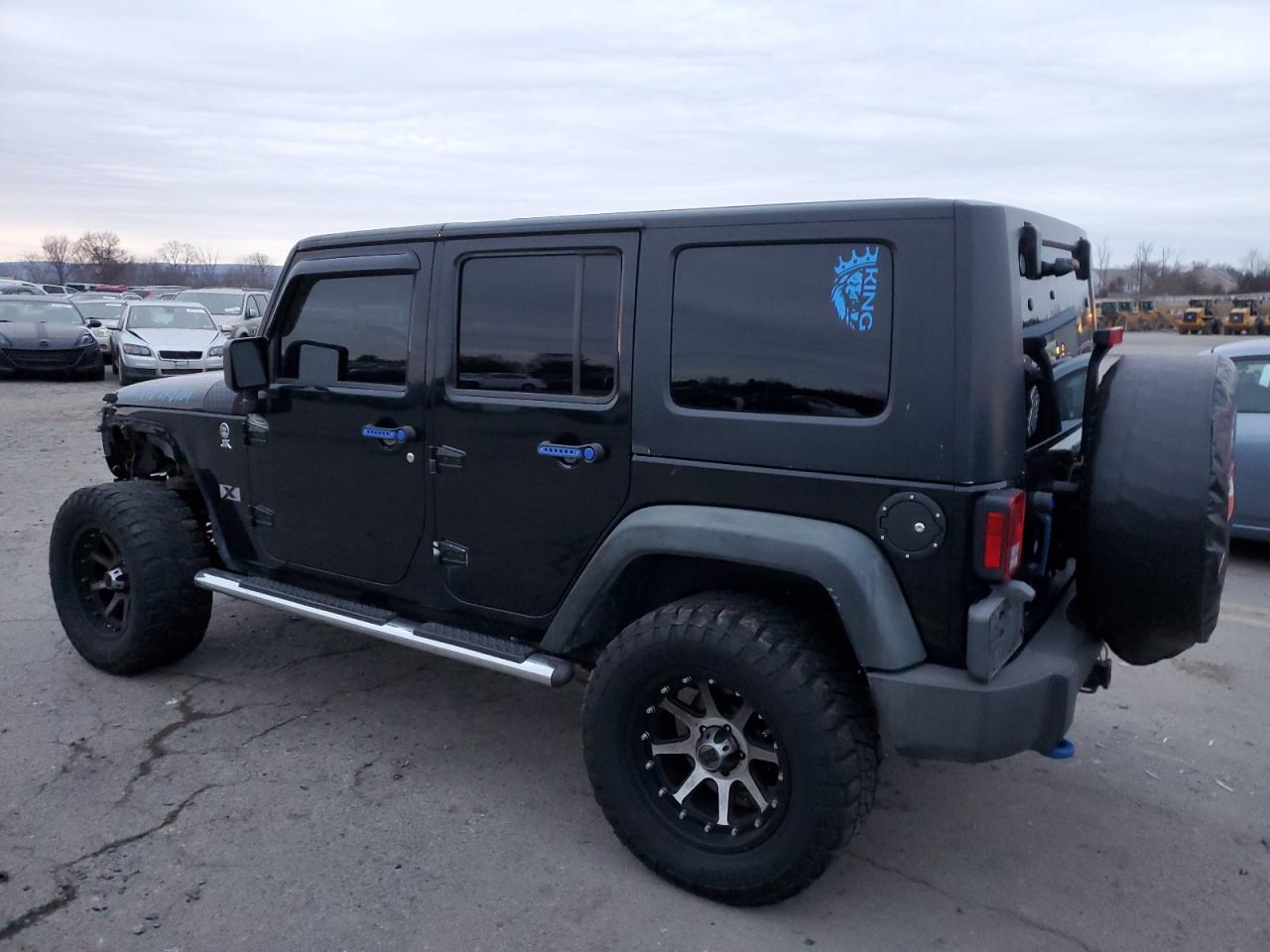 2009 Jeep Wrangler VIN 1J4GA39179L724444 Copart auction photo, front end damage thumbnail 2