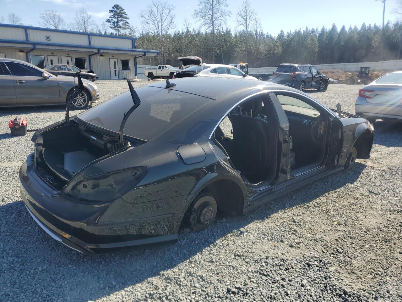 2014 Mercedes-Benz Cls-klasse VIN WDDLJ7DB1EA131573 Copart auction photo, stripped damage thumbnail 3