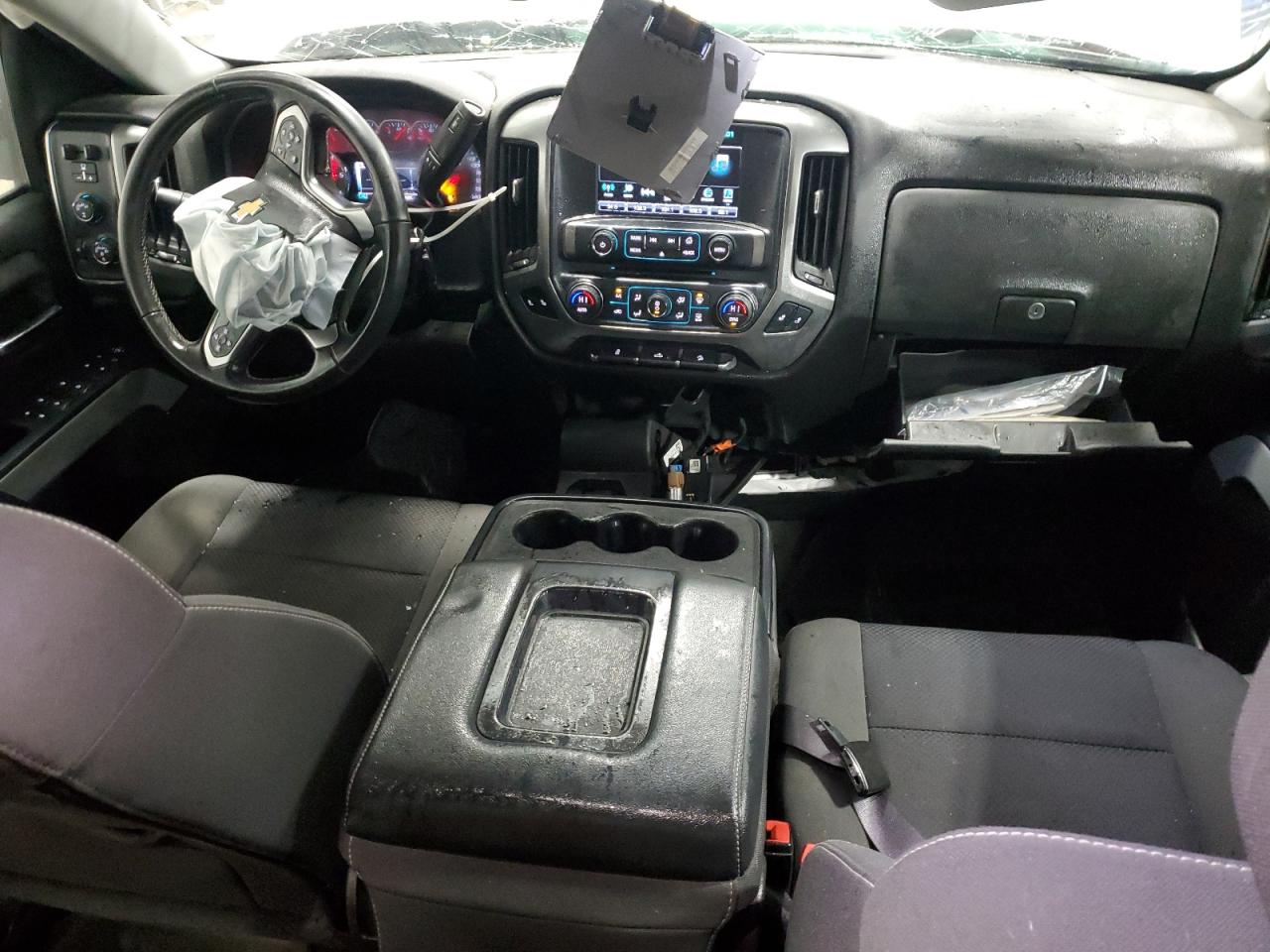 2017 Chevrolet Silverado VIN 1GCVKREC3HZ121300 Copart auction photo, front end / top/roof damage thumbnail 8