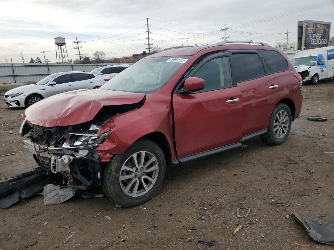 2016 Nissan Pathfinder VIN 5N1AR2MNXGC612612