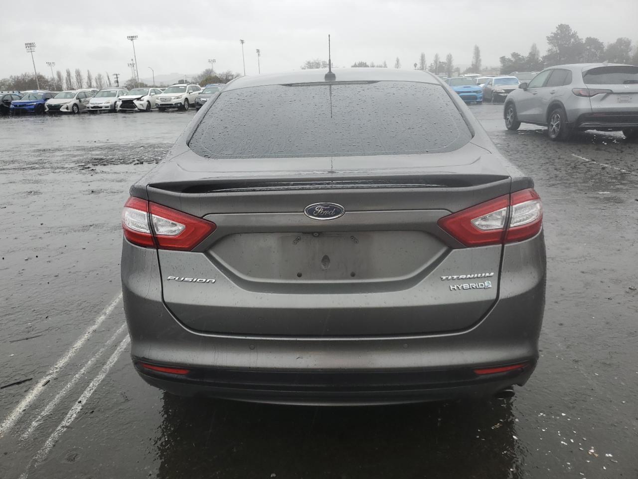 2014 Ford Fusion VIN 3FA6P0RU9ER292370 Copart auction photo, mechanical / minor dent/scratches damage thumbnail 6