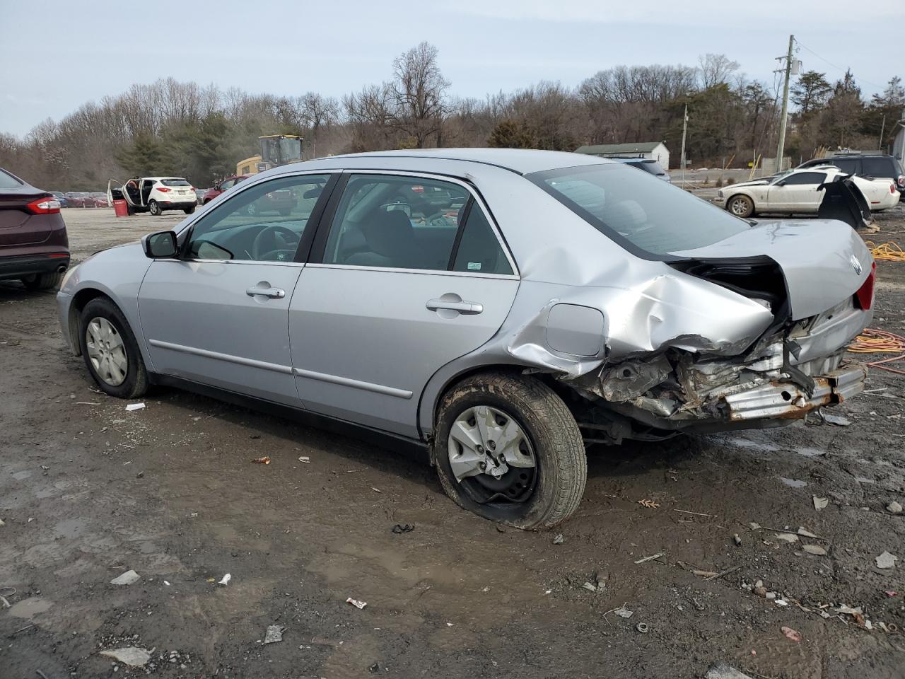 2003 Honda Accord VIN 1HGCM56313A018281 Copart auction photo, rear end damage thumbnail 2