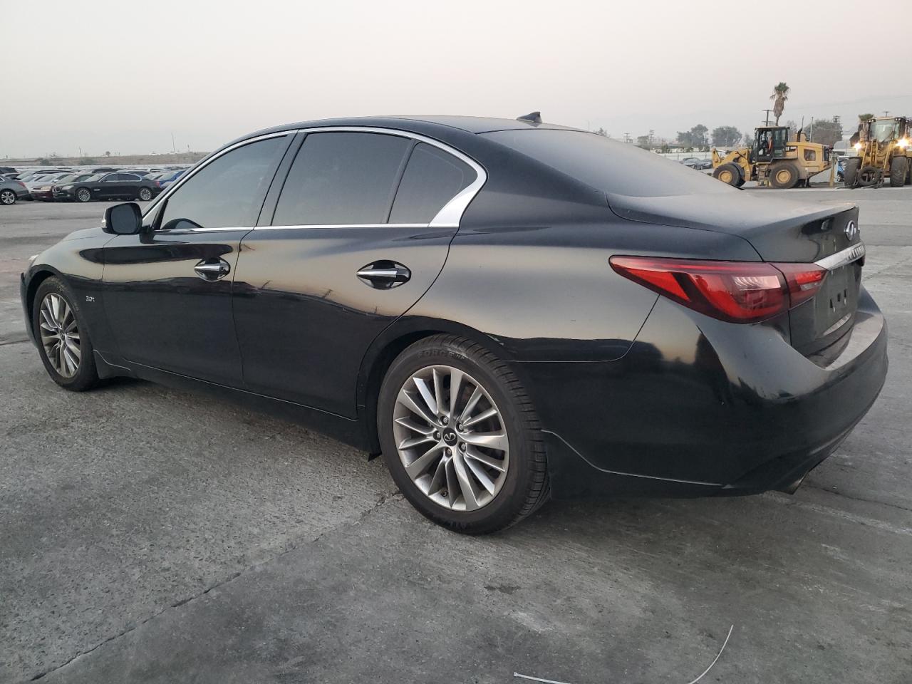2019 Infiniti Q50 VIN JN1EV7AP2KM542985 Copart auction photo, front end damage thumbnail 2